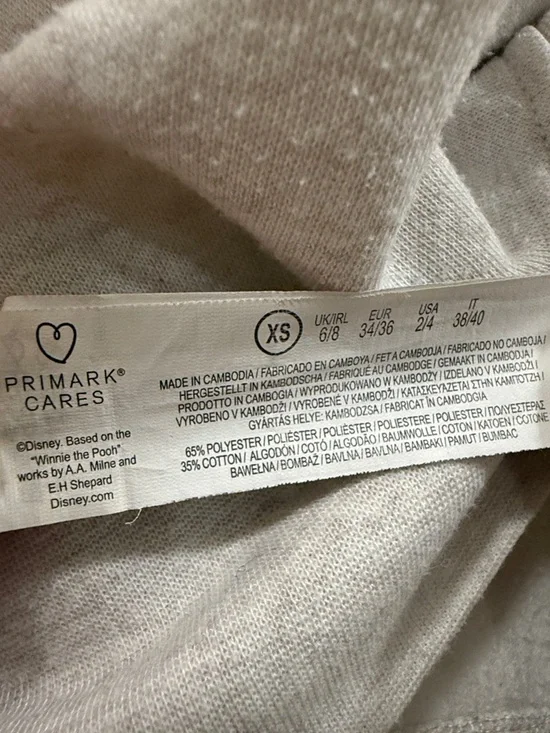 Disney Cream Crewneck Sweatshirt with Winnie the Pooh Characters - Picture 6 of 7